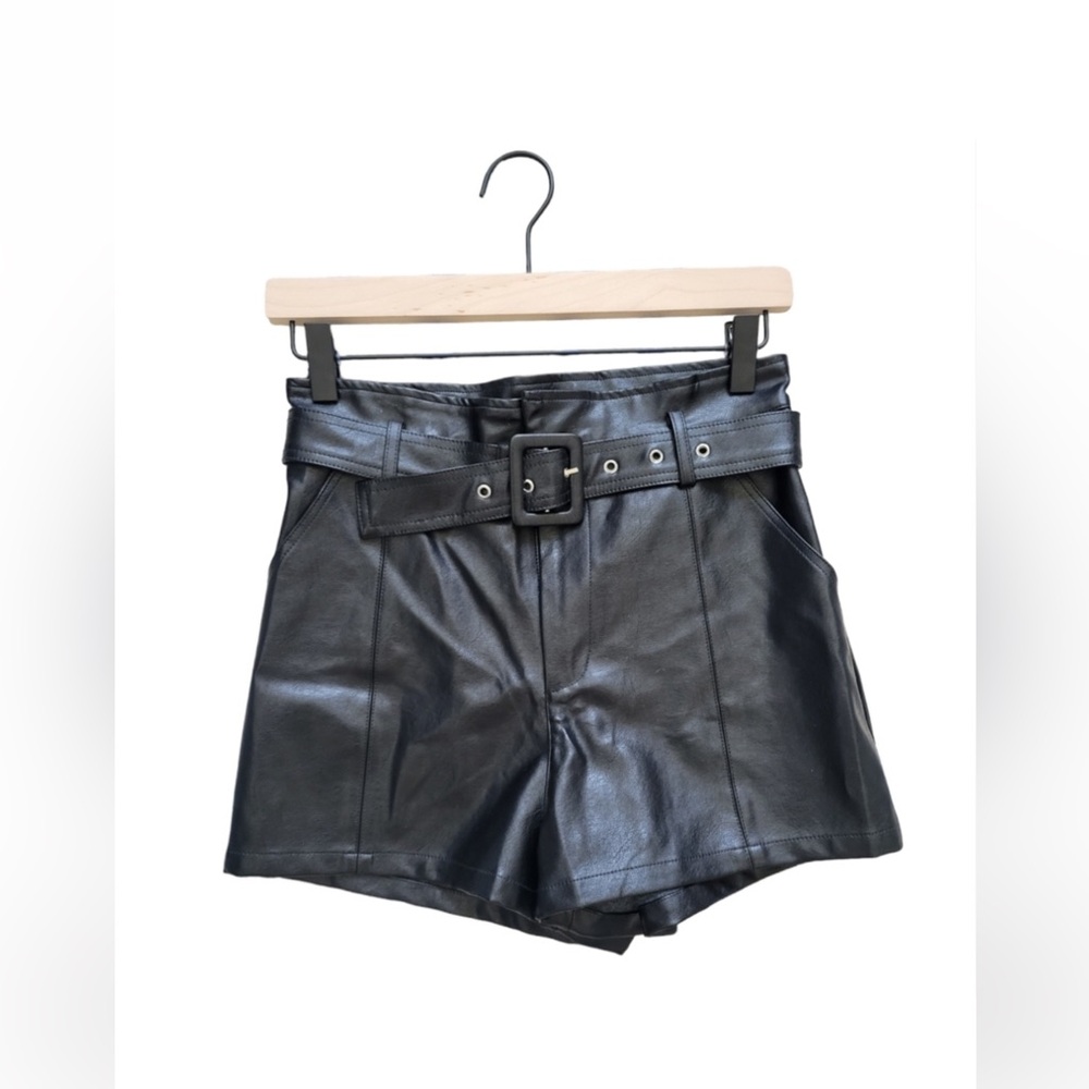 Nwot altar’d state leather shorts size xs